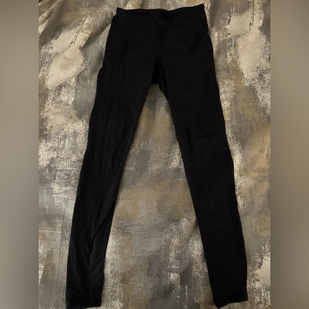 Athleta Black Sparkle Tights